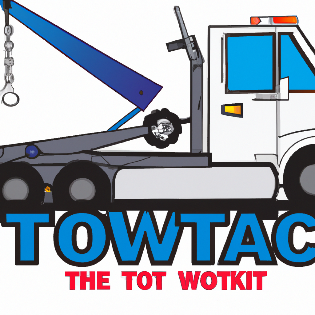 Affordable tow truck ready for action.