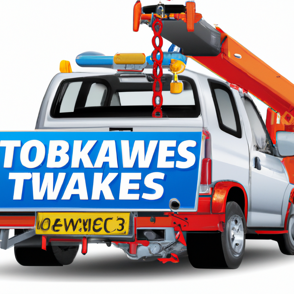 Affordable tow truck ready for assistance.